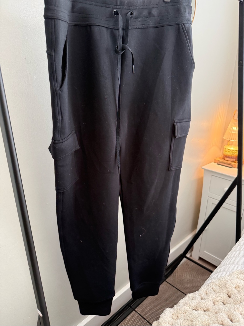 32 Degrees Black Women's Cargo Jogger Pants